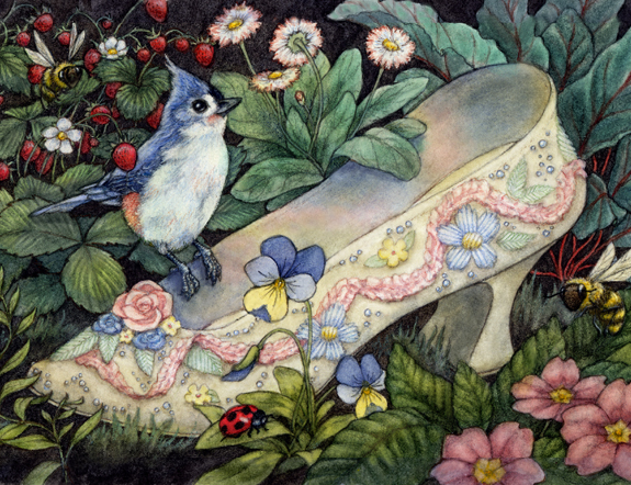 The Dryad's Shoe by T. Kingfisher (illustration by Tara Larsen Chang)
