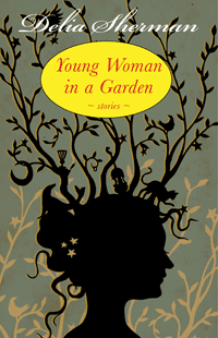 Young Woman in a Garden by Delia Sherman